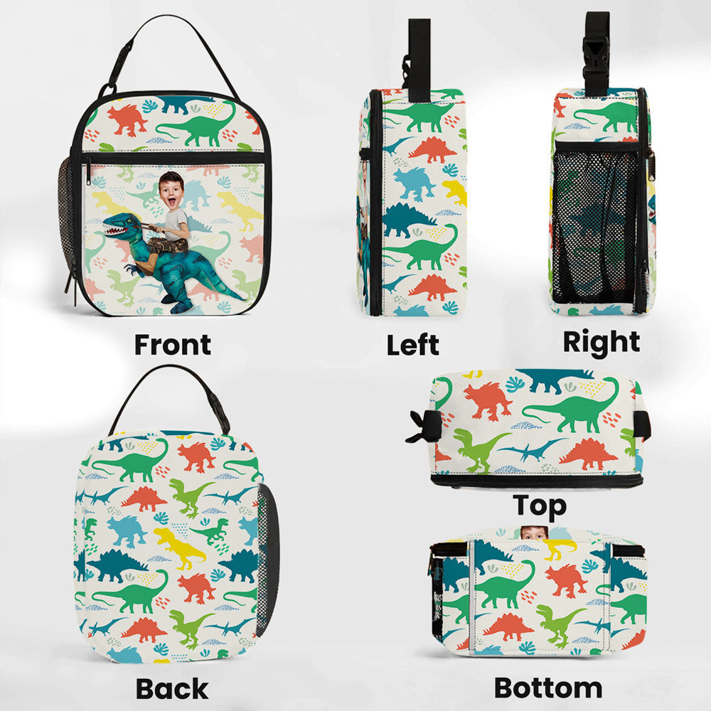 Cute Kid Fantasy Friends - Personalized Custom Insulated Lunch Bag