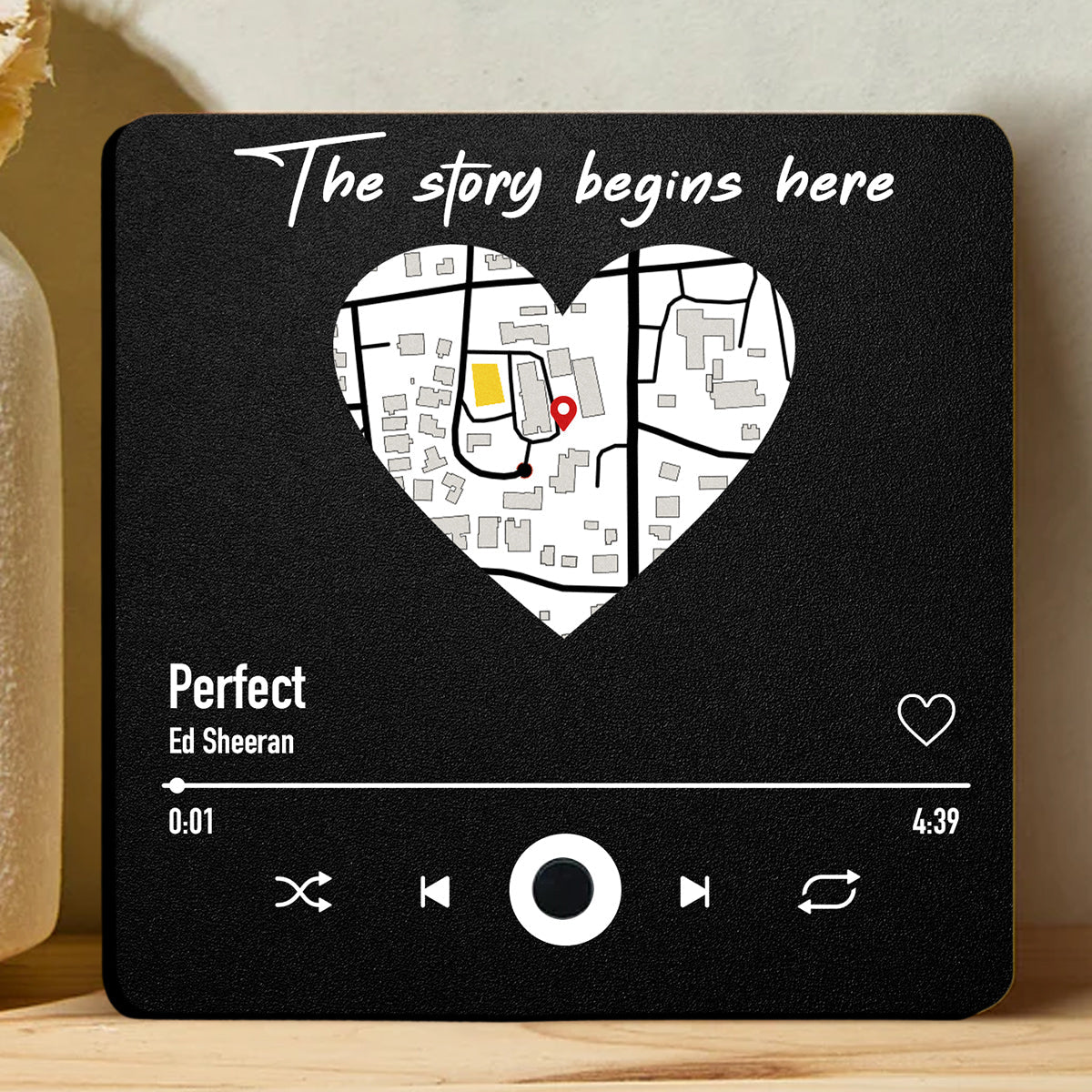 Our Story - Personalized Custom Music Fridge Magnet