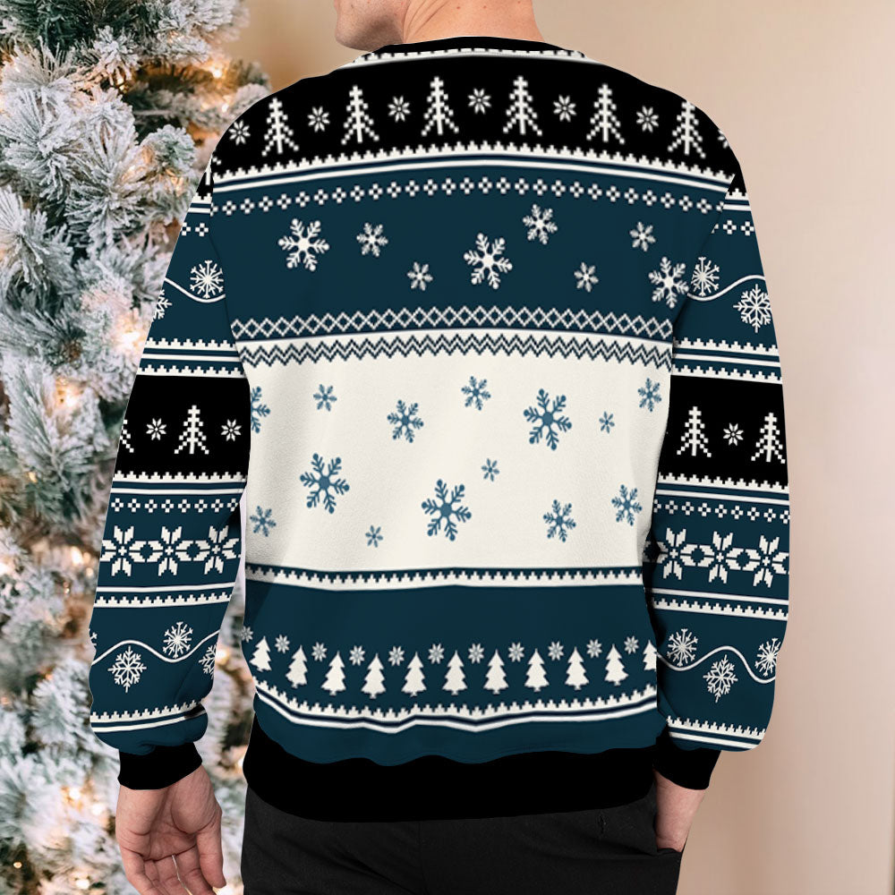 No Refunds - Personalized Custom All-Over-Print Sweatshirt