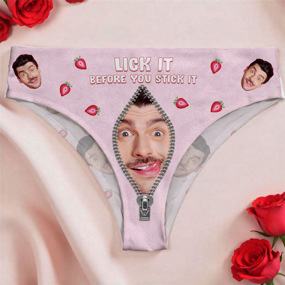Lick It Before - Personalized Women Briefs