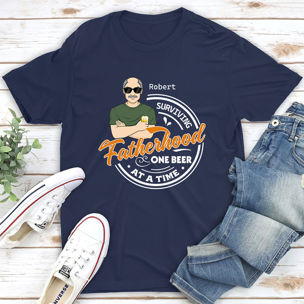Surviving Fatherhood - Personalized Custom Shirt