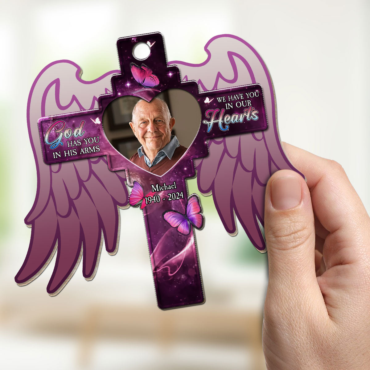 Beside You - Personalized Custom Suncatcher