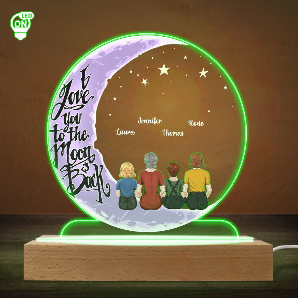 I Love You More Than Anything - Personalized Custom LED Light