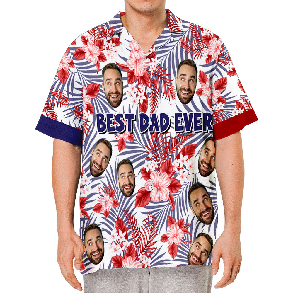 Floral Hawaiian Shirt - Personalized Custom Hawaiian Shirt