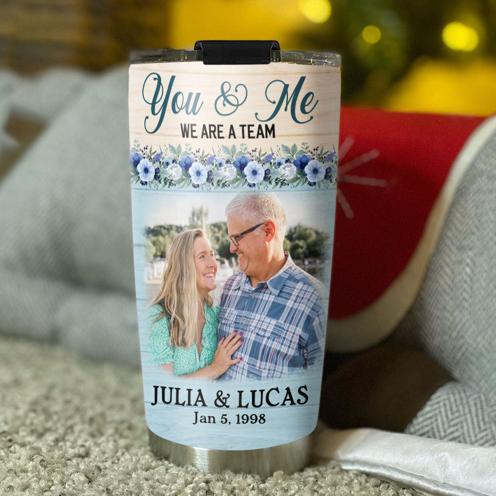 Hand In Hand - Personalized Custom Tumbler