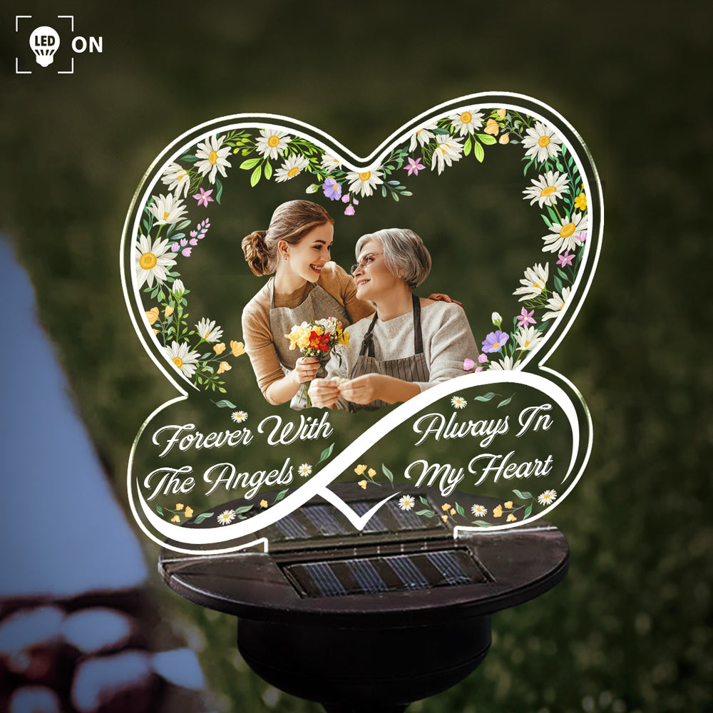 Always In My Heart - Personalized Custom Solar Light