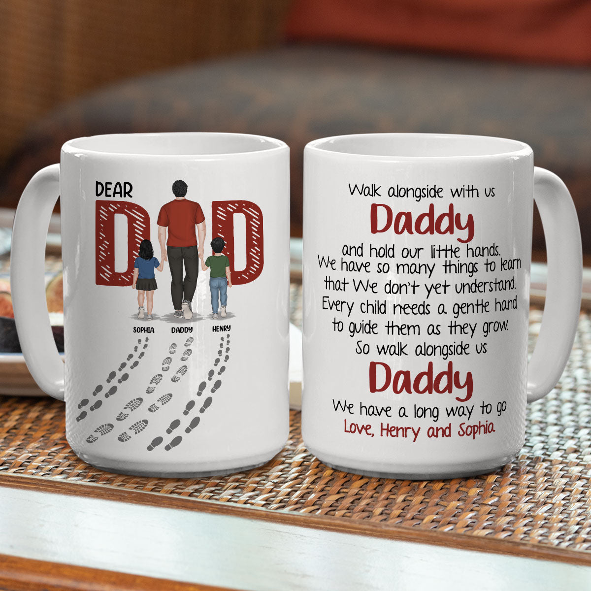 We Have A Long Way To Go - Personalized Custom Coffee Mug