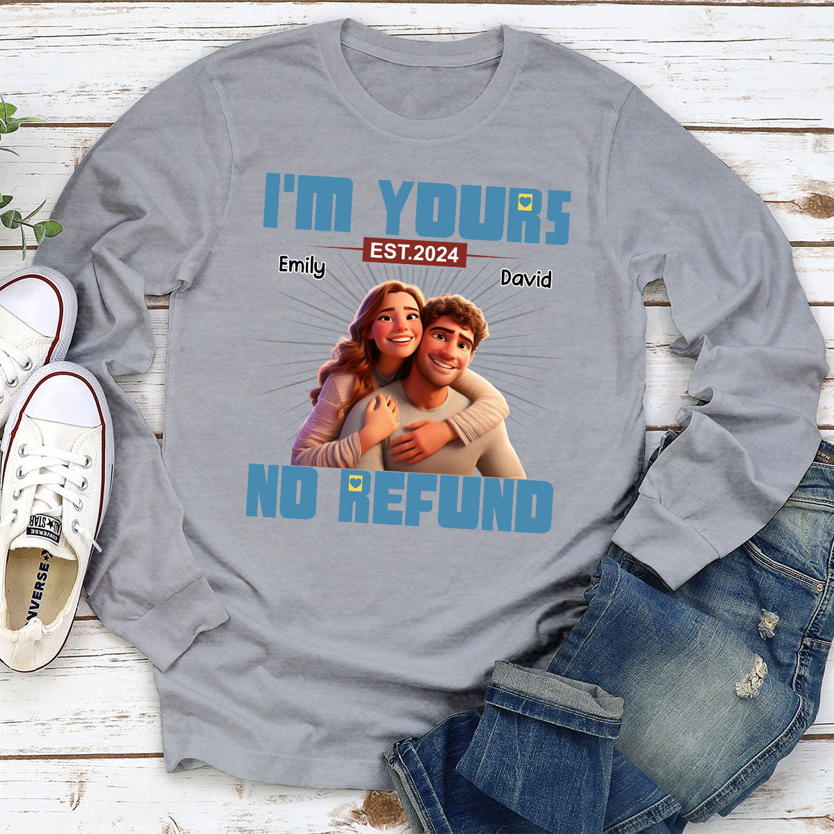 I Am Yours - Personalized Custom Shirt