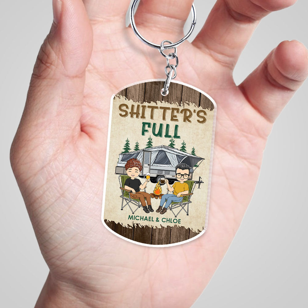Happy Campers - Personalized Custom Acrylic Keychain
