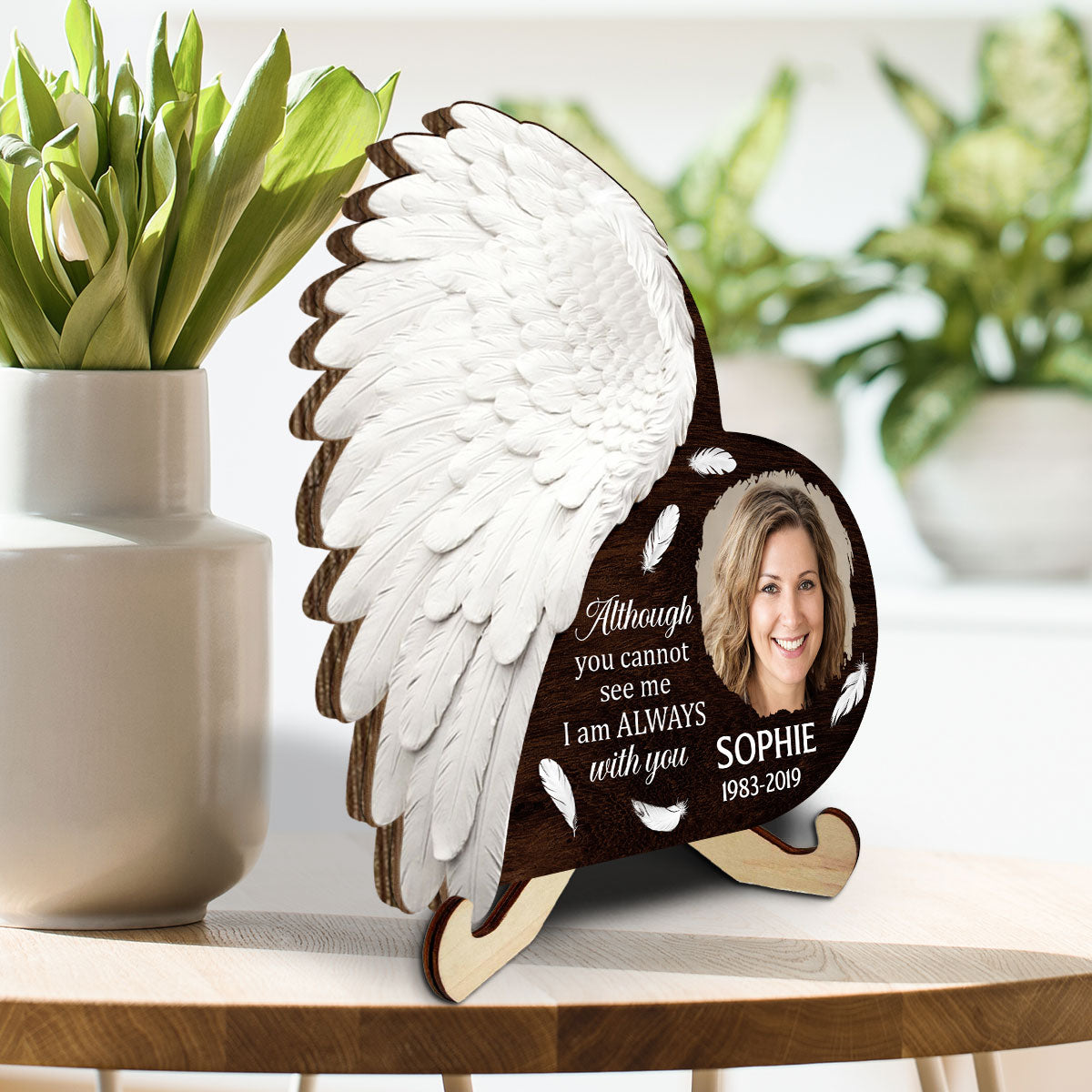 In My Heart - Personalized Wooden Plaque