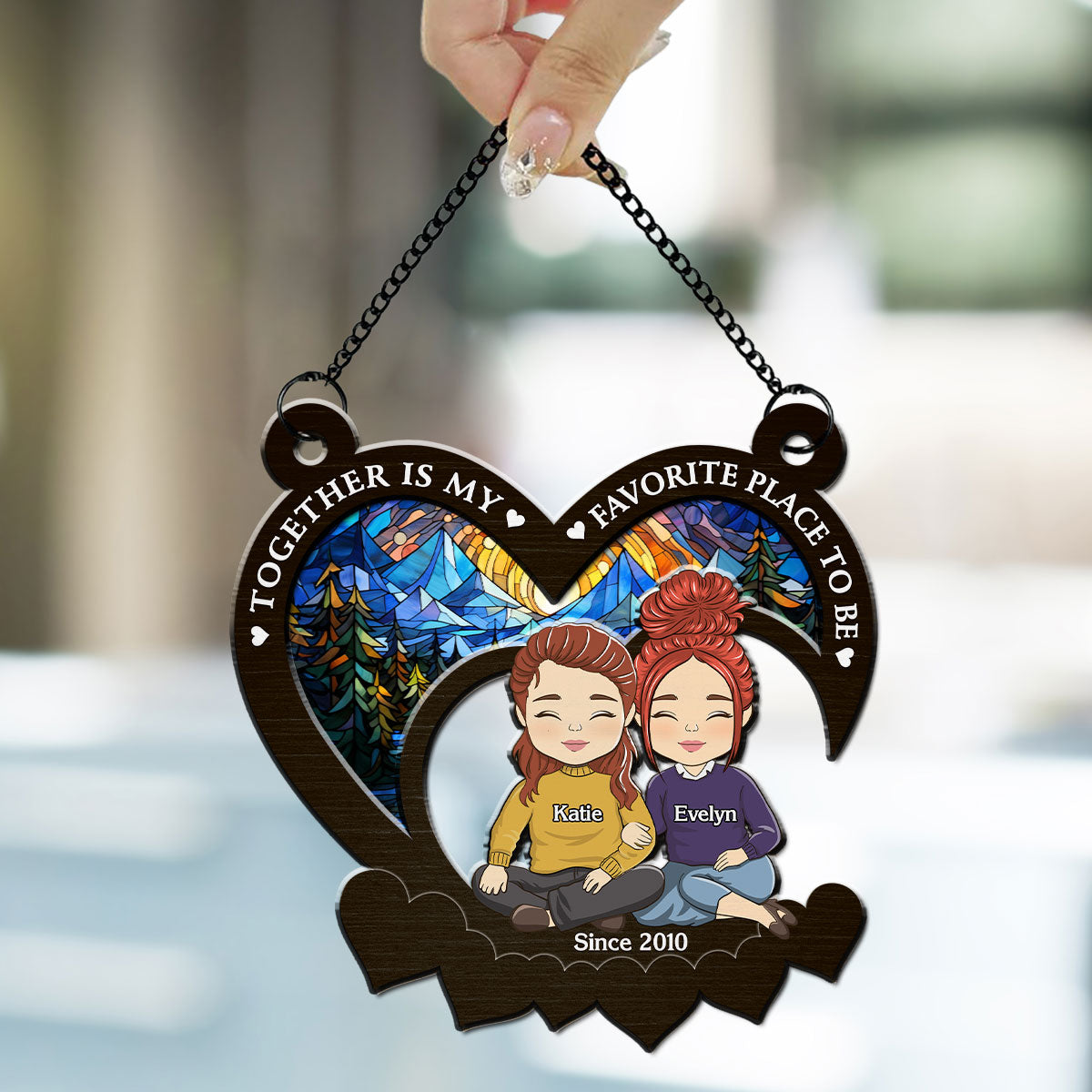 Favorite Place - Personalized Custom Suncatcher