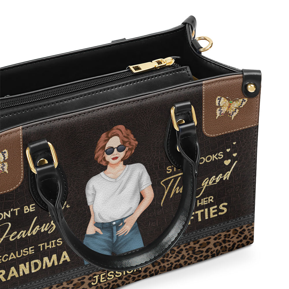 Dont Be Jealous - Personalized Custom Leather Bag