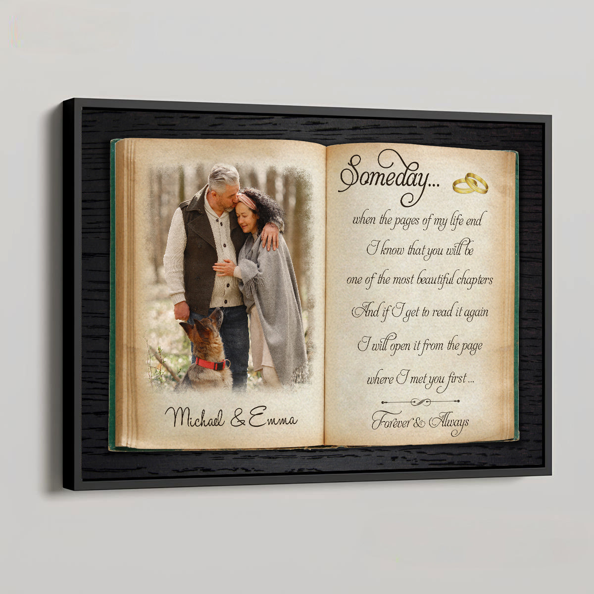 The Pages Of My Life - Personalized Custom Poster