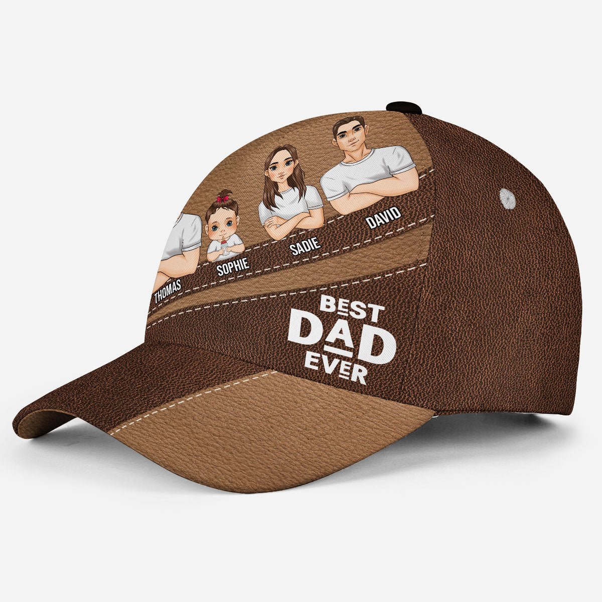 Being Dad Being Papa - Personalized Classic Cap