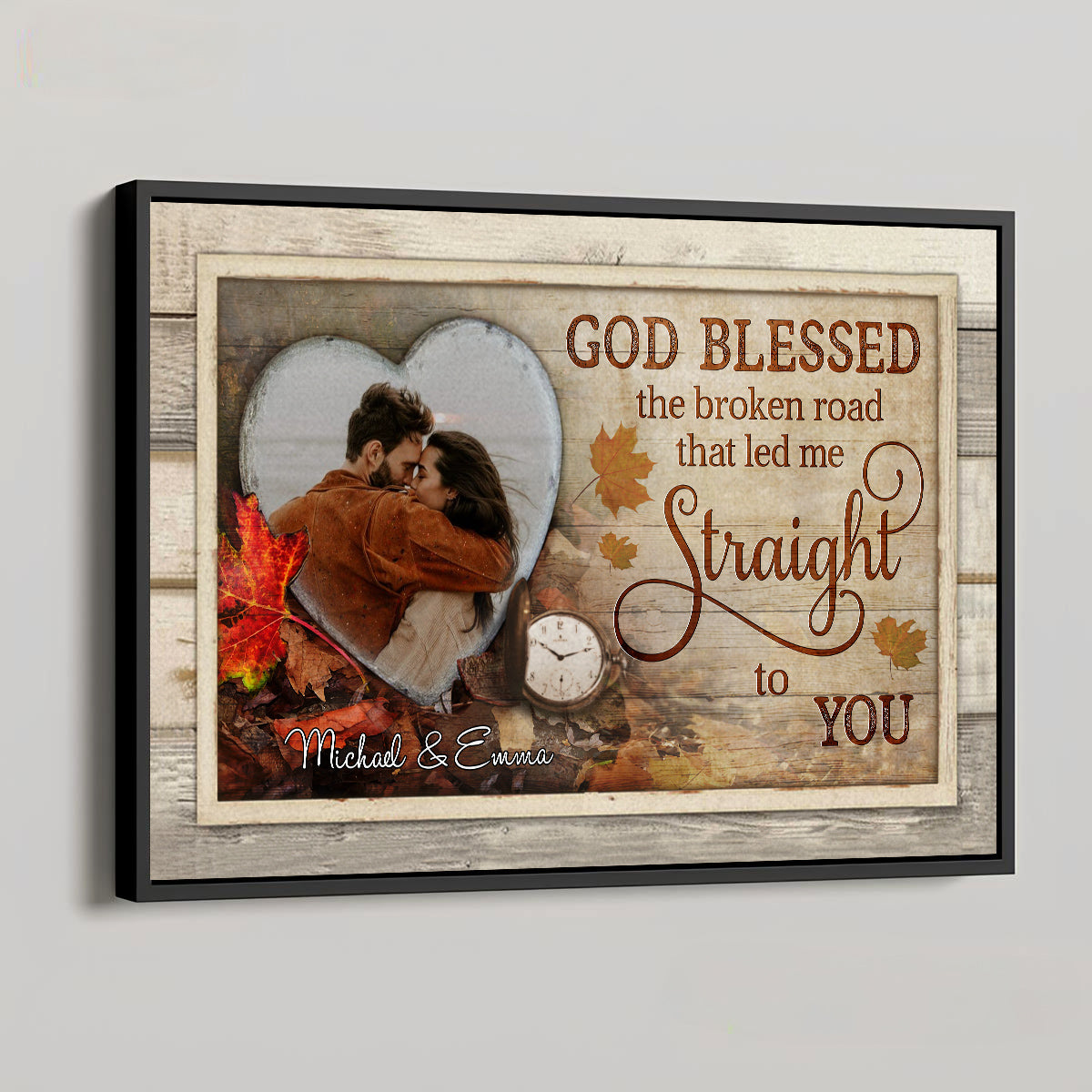 Straight To You - Personalized Custom Poster