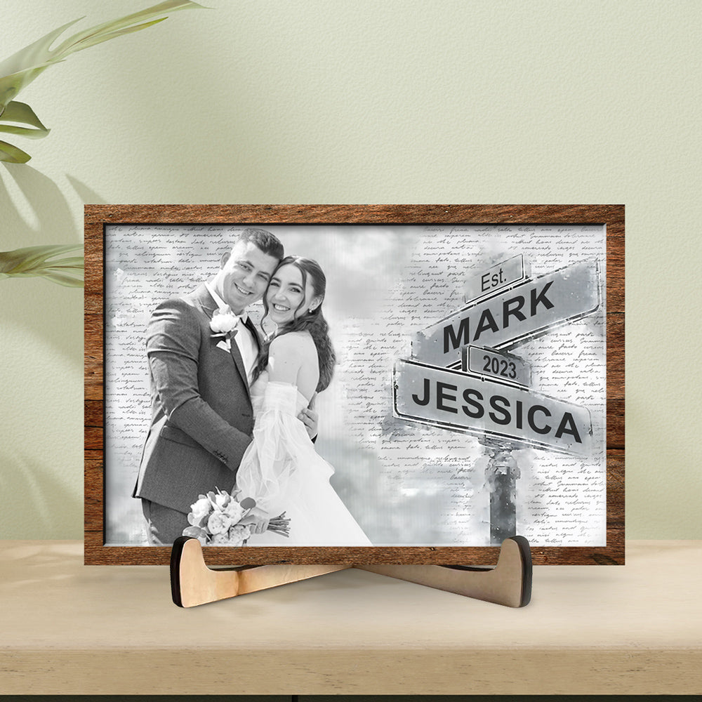 I Need You Because I Love You - Personalized Wooden Plaque