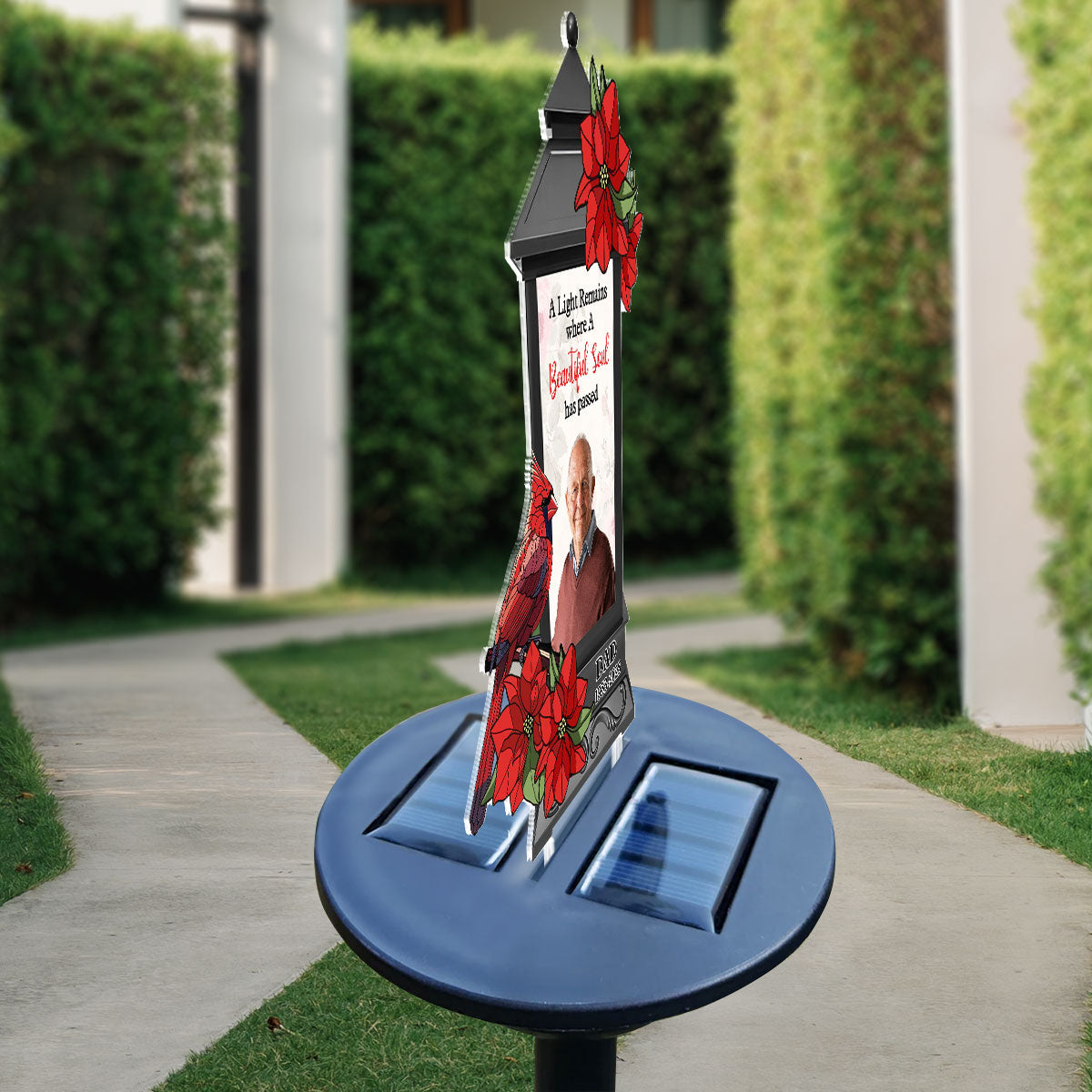 A Light Remains - Personalized Custom Solar Light