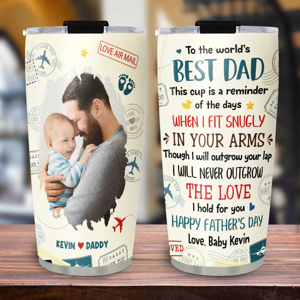 The Love I Hold For You Photo - Personalized Custom Tumbler