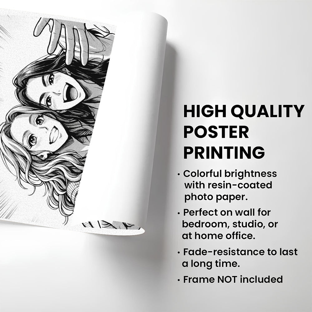 Newspaper The Bestie Times - Personalized Custom Poster