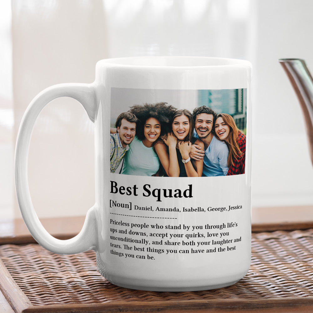Best Squad - Personalized Custom Coffee Mug