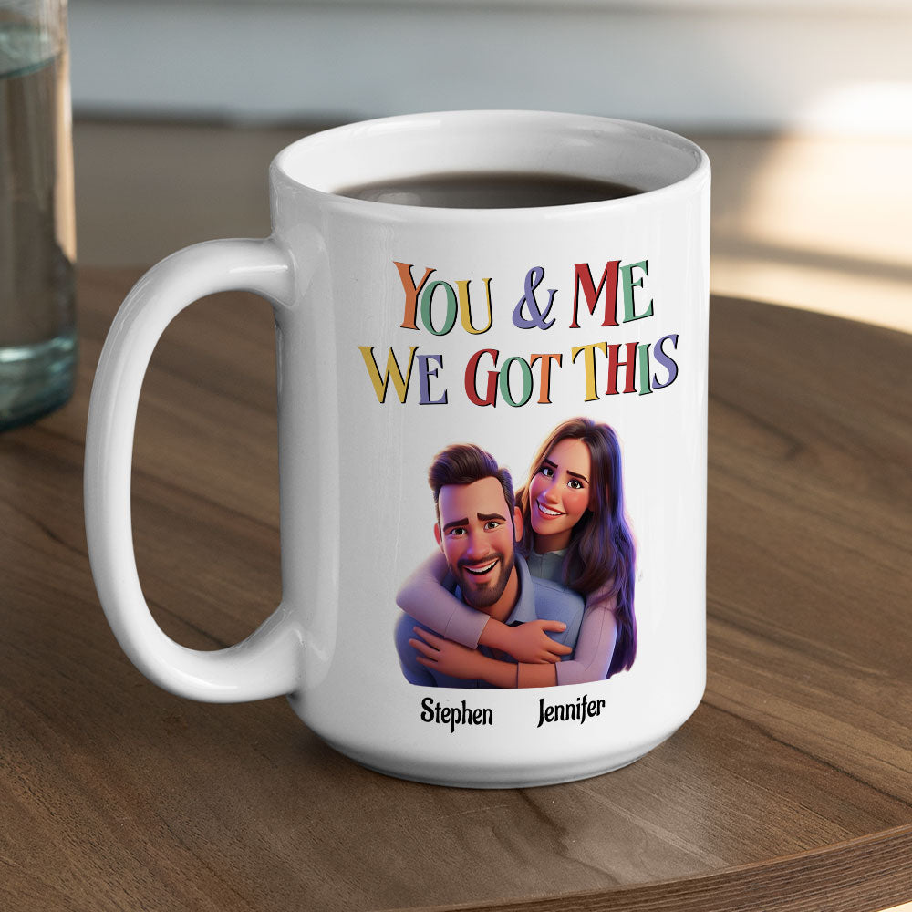 You And Me - Personalized Custom Coffee Mug