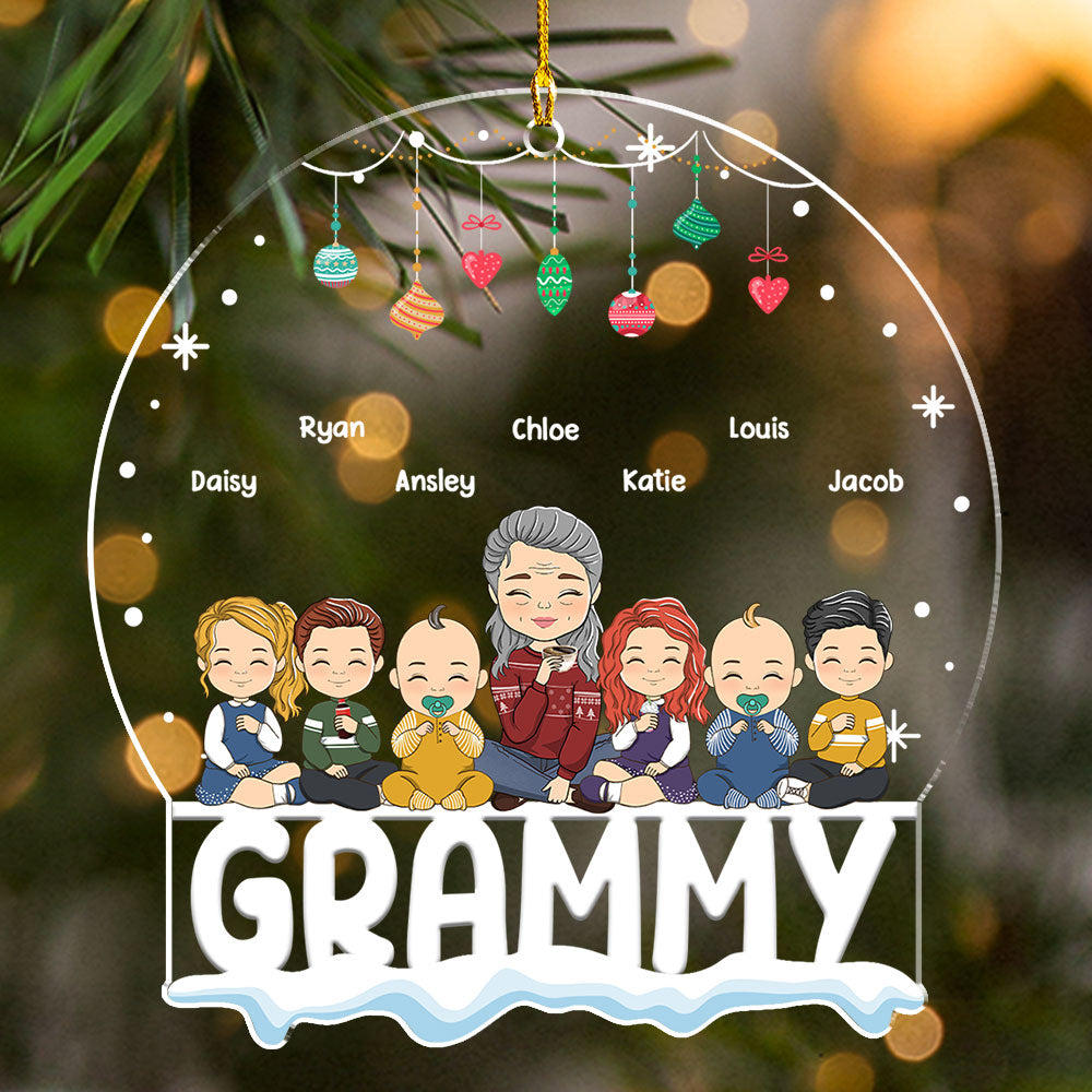 Warmly Christmas - Personalized Custom Acrylic Ornament