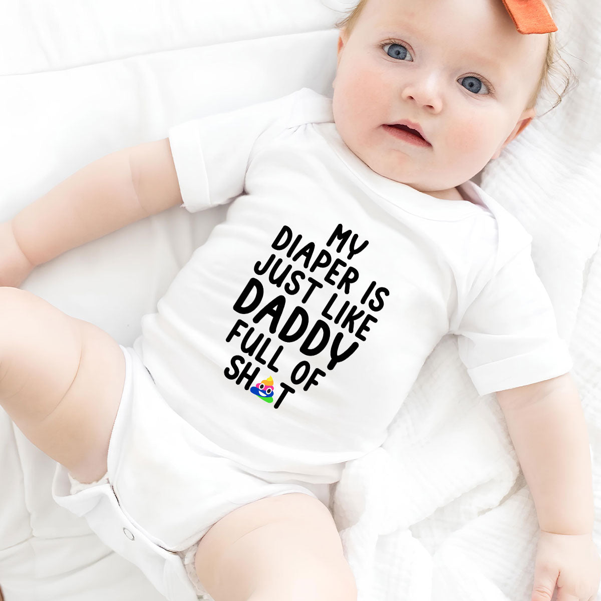 Full Of Sh!t - Personalized Custom Baby Onesie