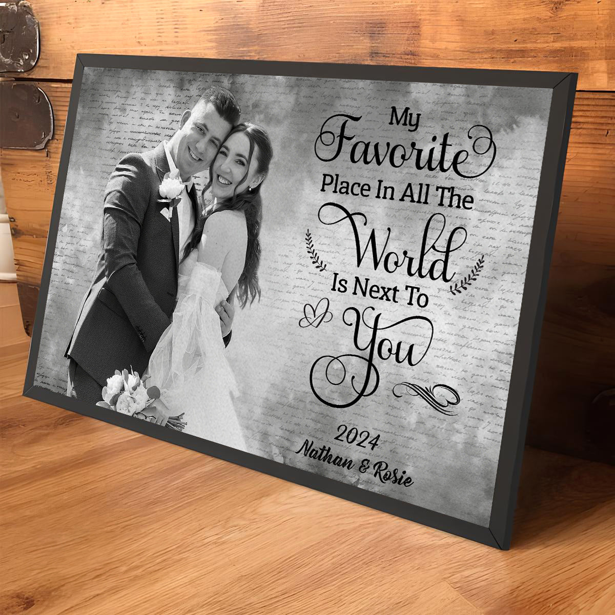 Custom Photo My Favorite Place - Personalized Custom Poster