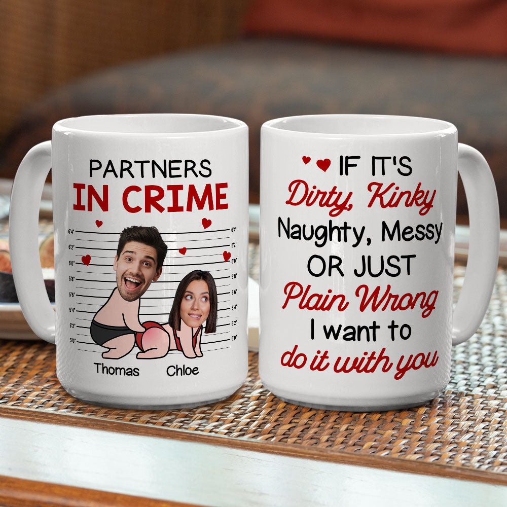 Naughty Partner - Personalized Custom Coffee Mug
