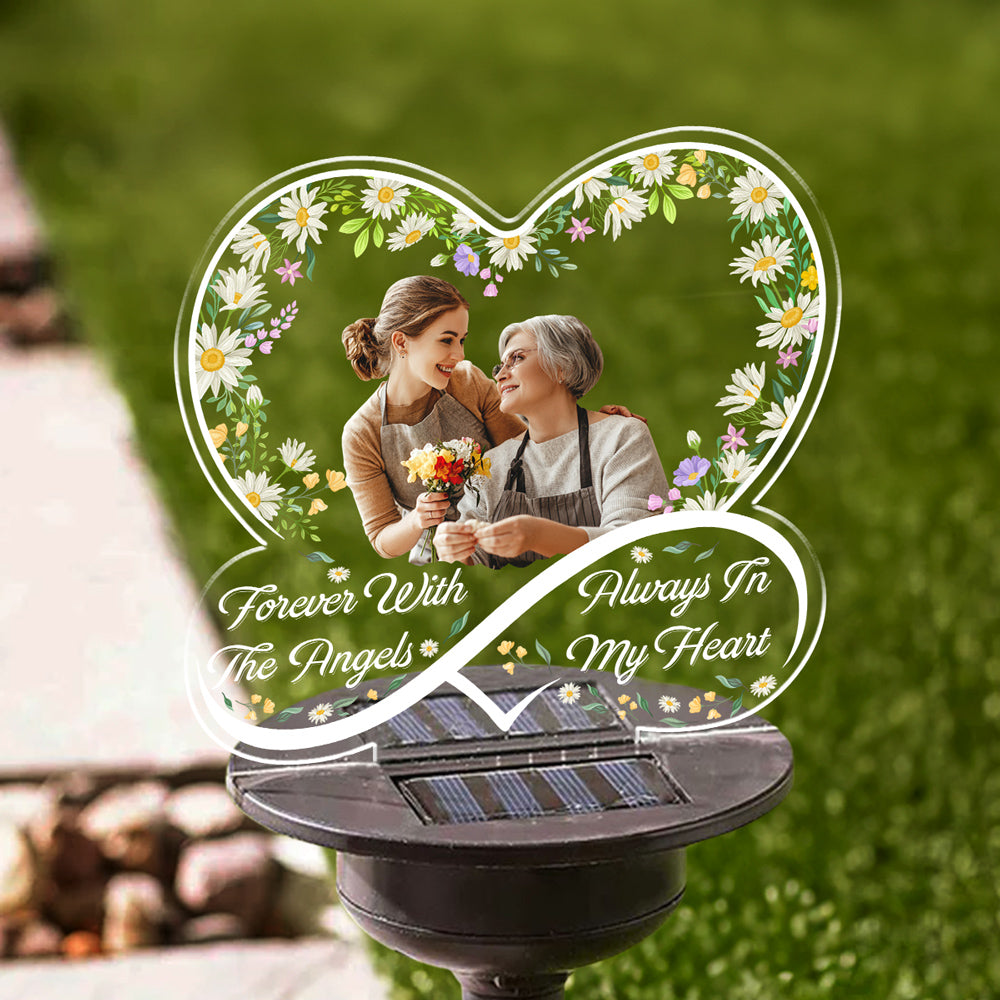 Always In My Heart - Personalized Custom Solar Light