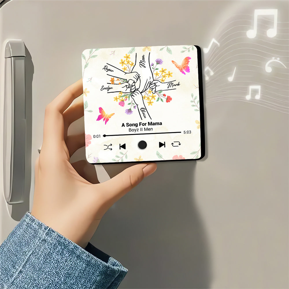 Together In Love - Personalized Custom Music Fridge Magnet