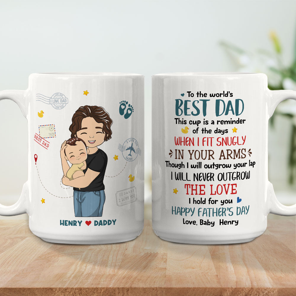 The Love I Hold For You - Personalized Custom Coffee Mug