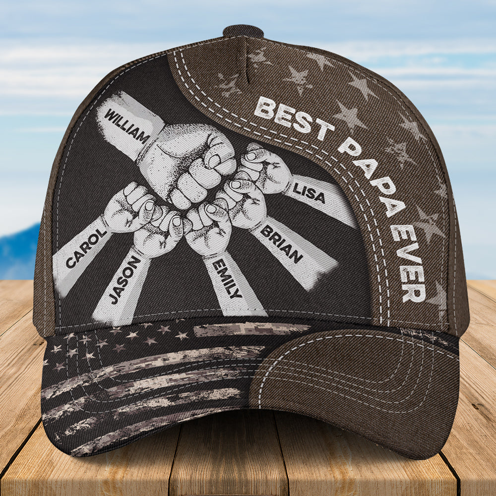 Best Papa Ever  - Personalized Classic Cap
