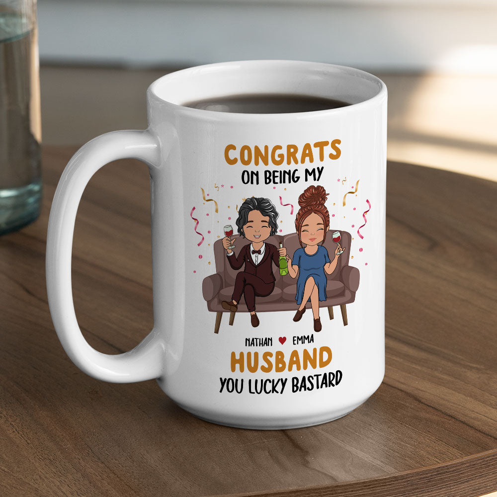 Congrats On Being My - Personalized Custom Coffee Mug