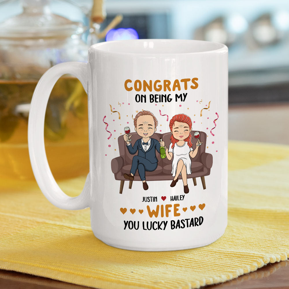 Congrats On Being My - Personalized Custom Coffee Mug