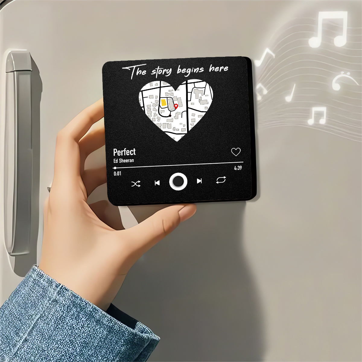 Our Story - Personalized Custom Music Fridge Magnet