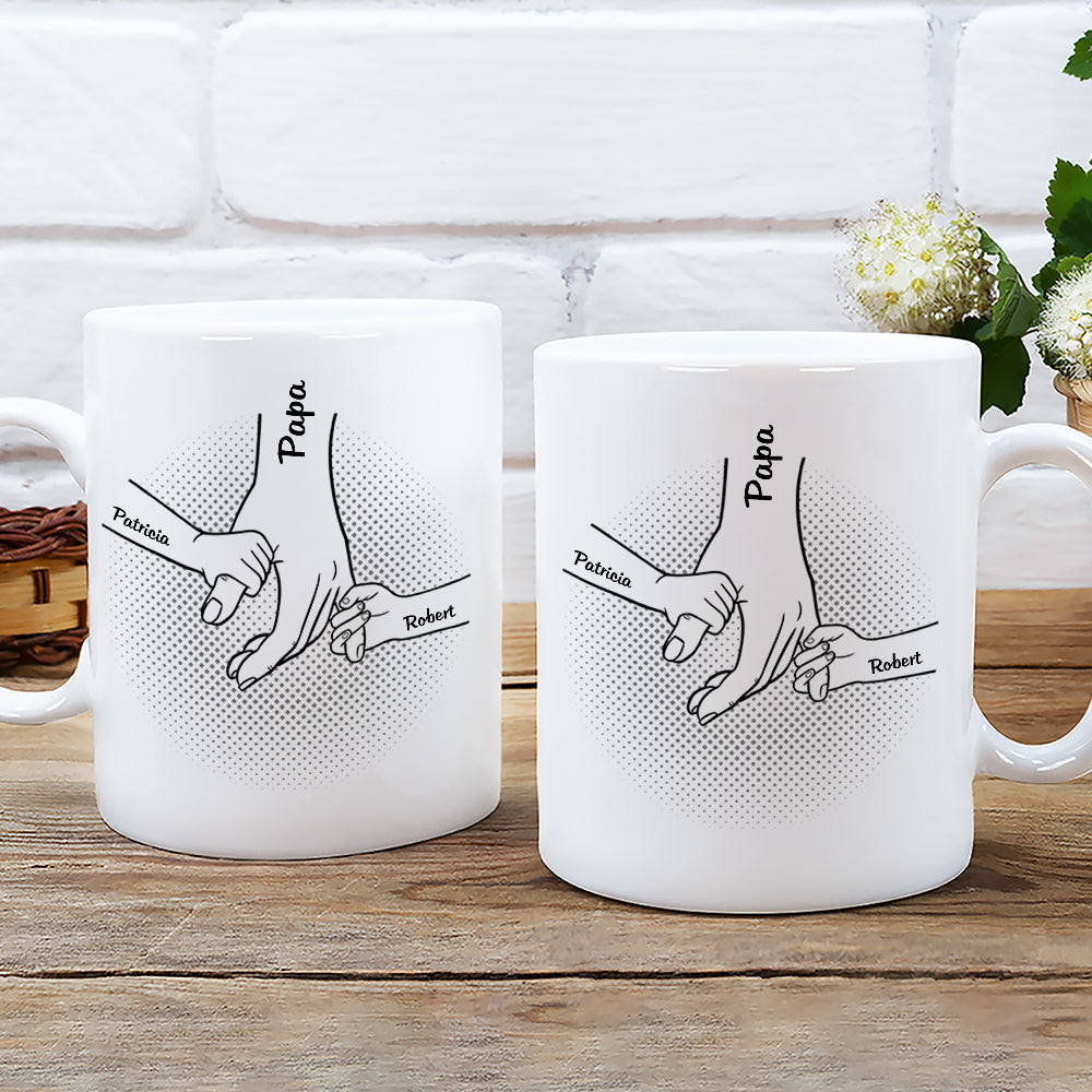 Best Papa Ever - Personalized Custom Coffee Mug