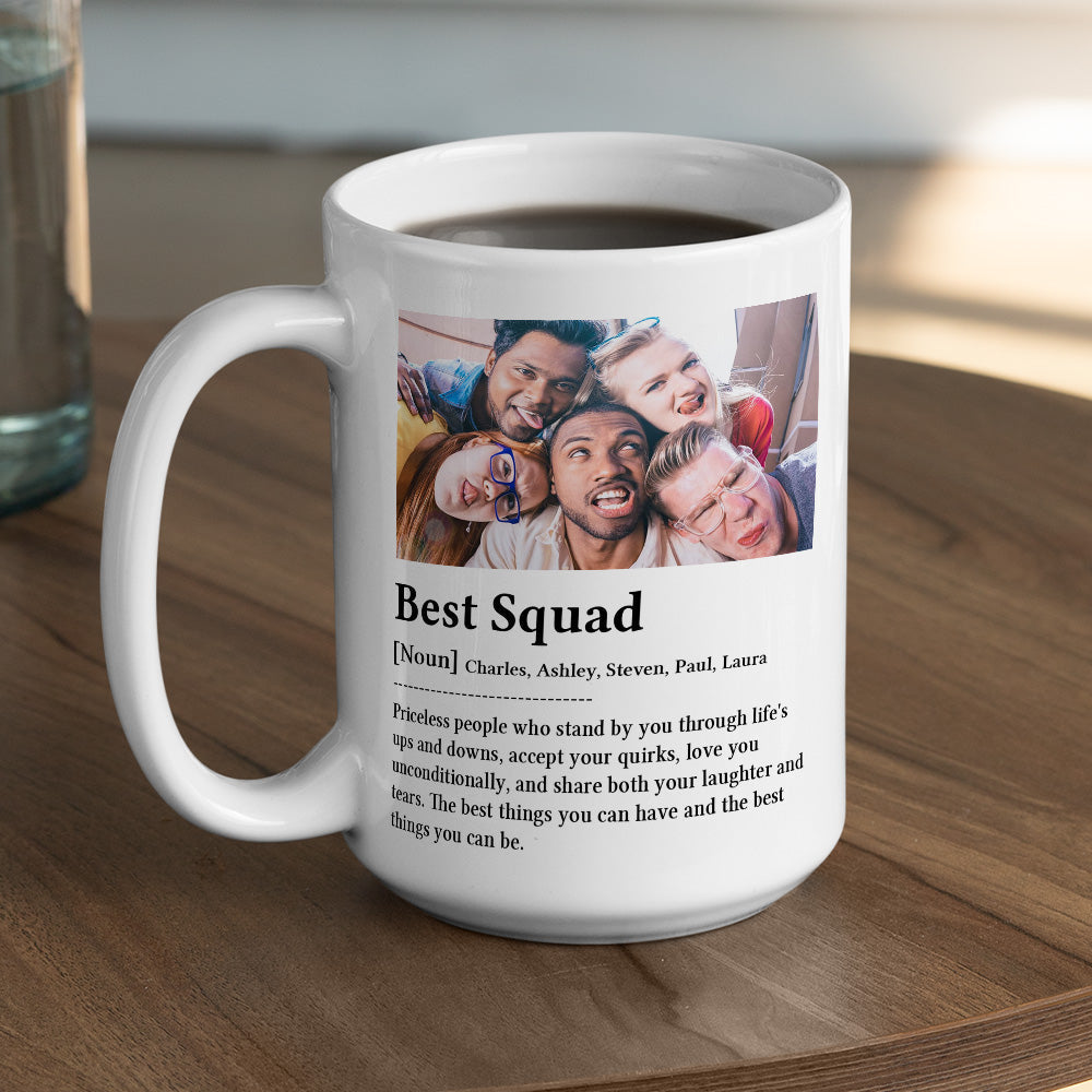 Best Squad - Personalized Custom Coffee Mug