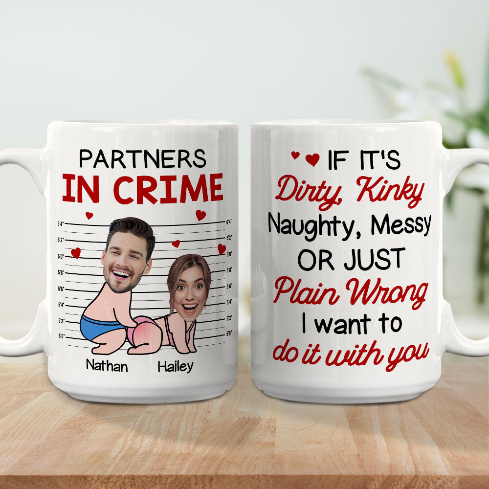 Naughty Partner - Personalized Custom Coffee Mug