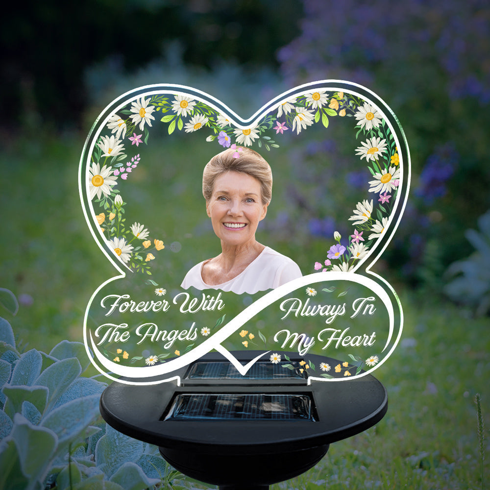 Always In My Heart - Personalized Custom Solar Light