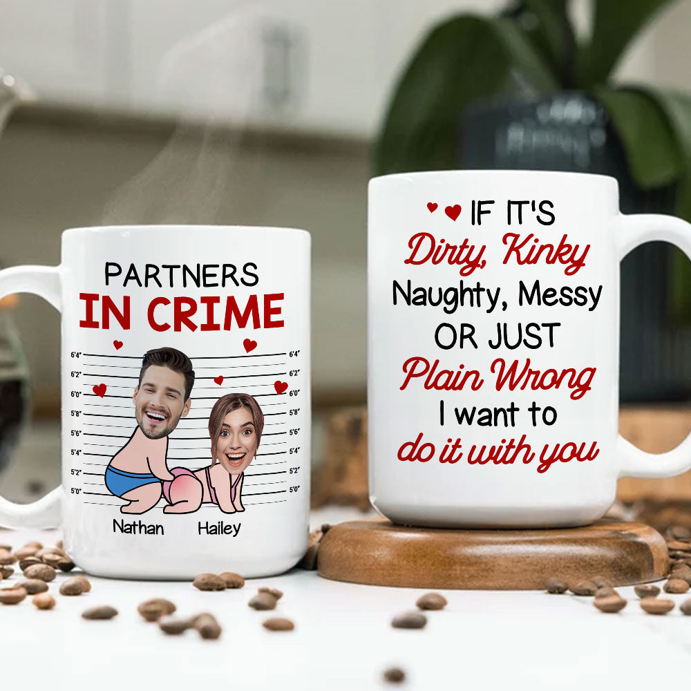 Naughty Partner - Personalized Custom Coffee Mug