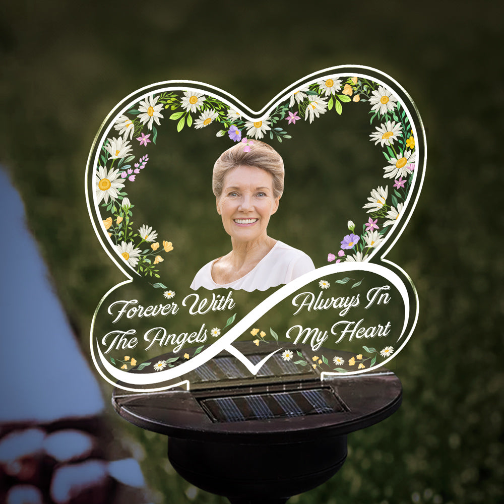 Always In My Heart - Personalized Custom Solar Light
