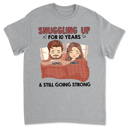 Snuggling Up - Personalized Custom Unisex T-shirt