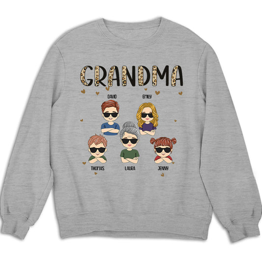 Just Call Me Grandma - Personalized Custom Sweatshirt