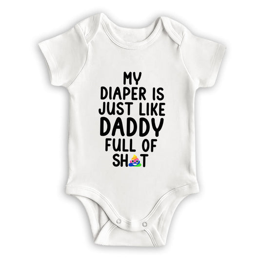 Full Of Sh!t - Personalized Custom Baby Onesie