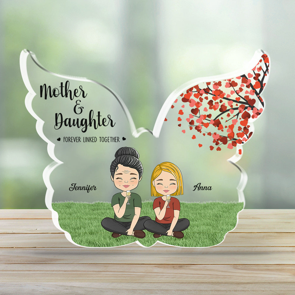 Forever Linked Together - Personalized Custom Acrylic Plaque