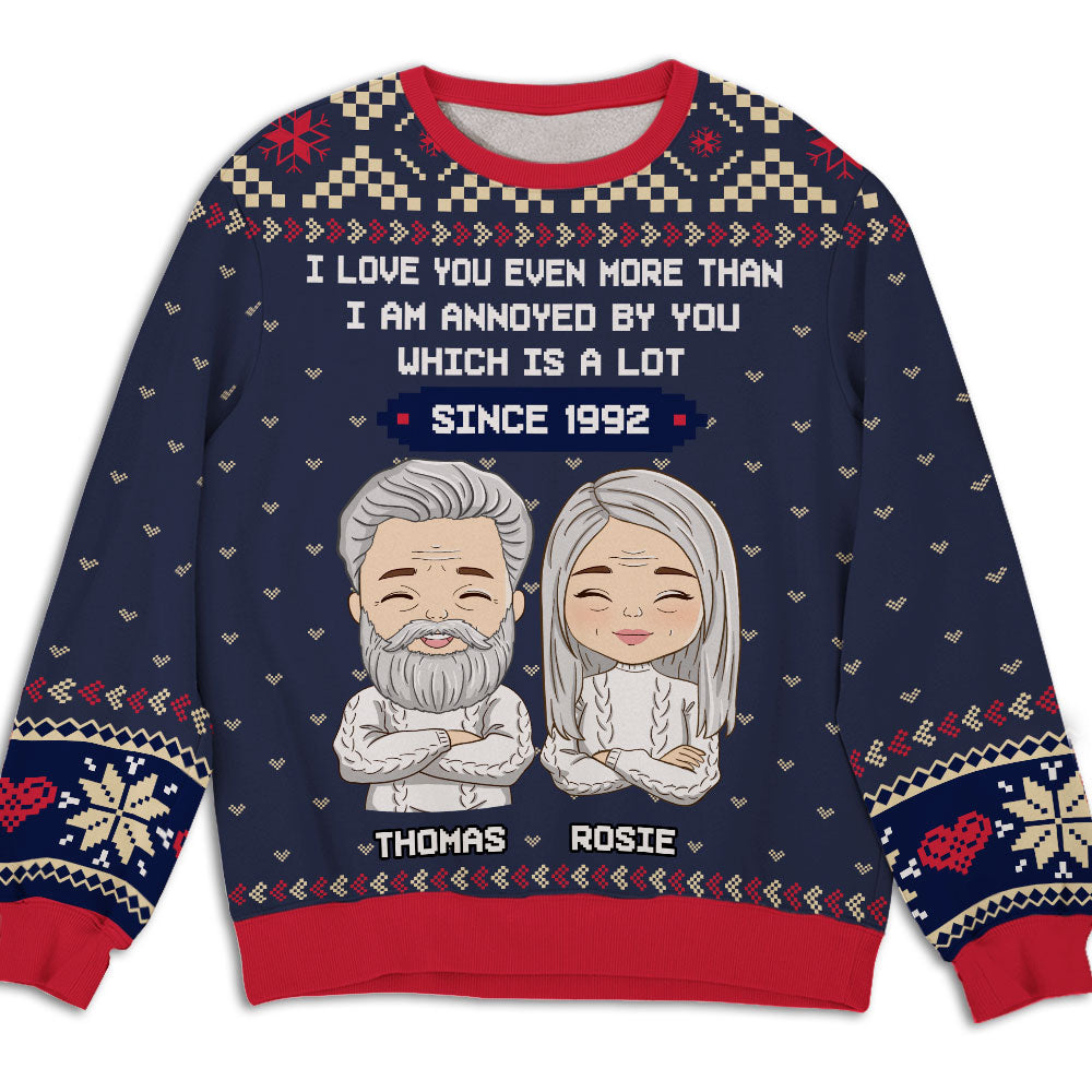 Annoy A Lot - Personalized Custom All-Over-Print Sweatshirt