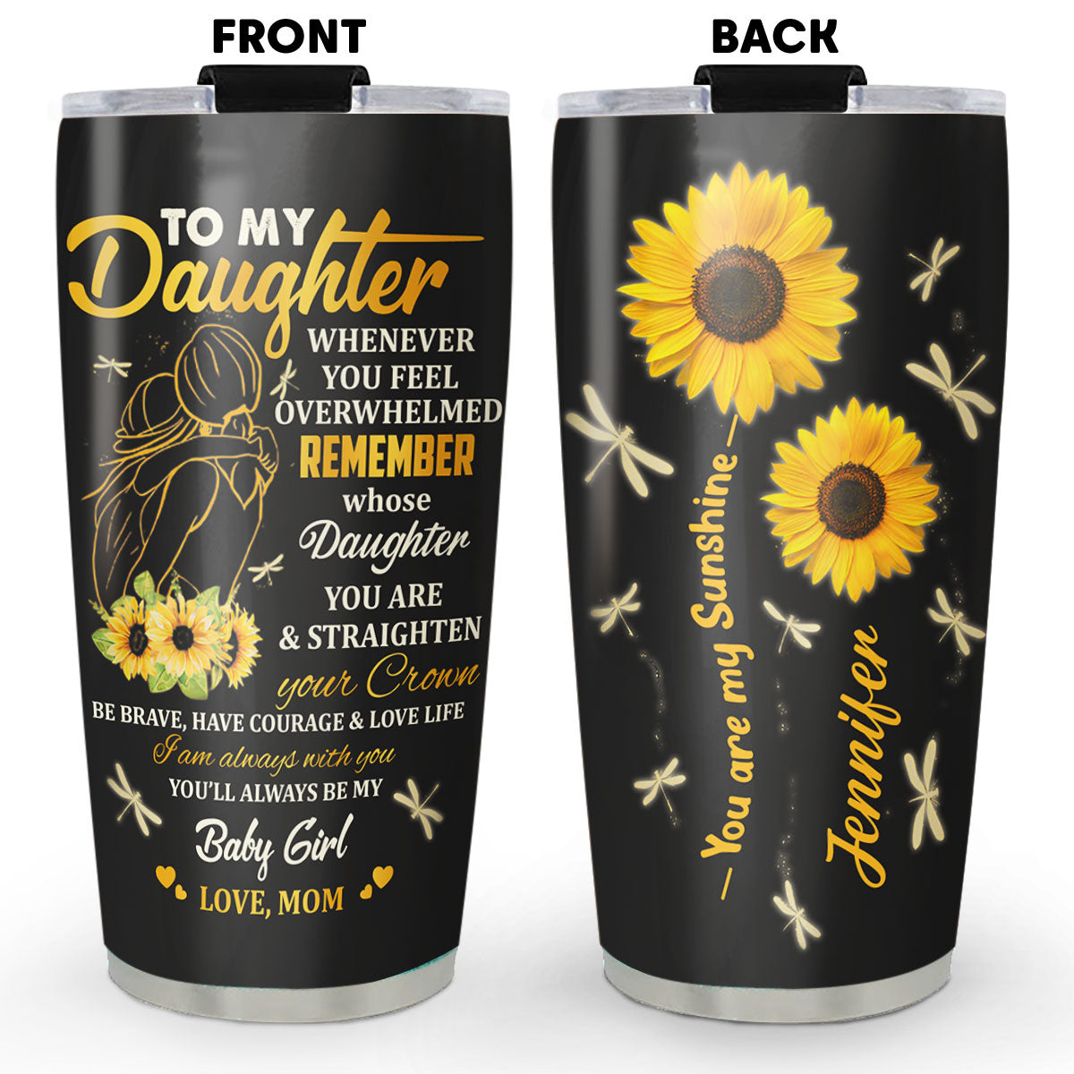 My Baby Girl - Personalized Custom Tumbler