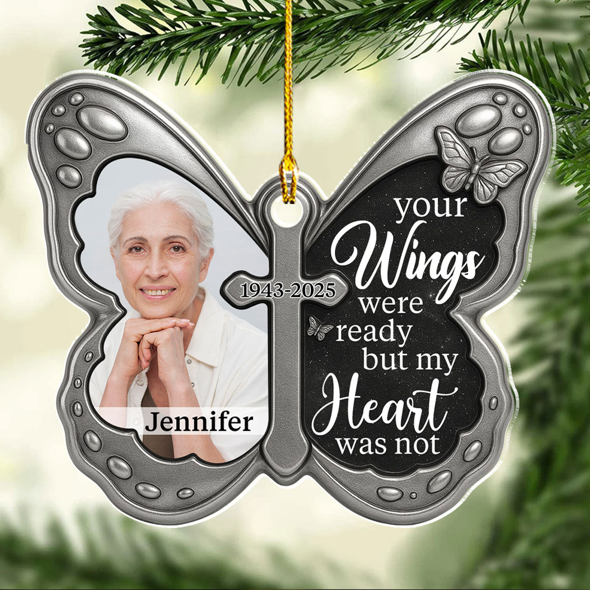 Ready - Personalized Custom Acrylic Ornament