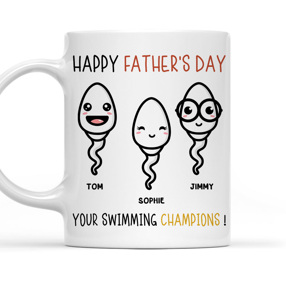 Your Swimming Champions - Personalized Custom Mug